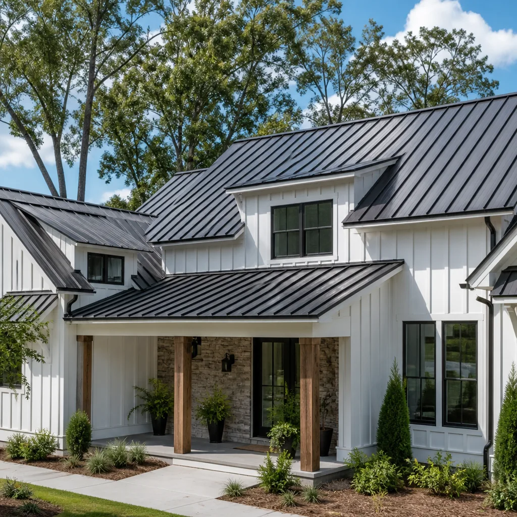 Metal roofing